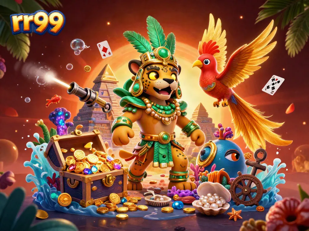 Experience gaming adventures at rr99 with Mayan themes and vibrant treasures.