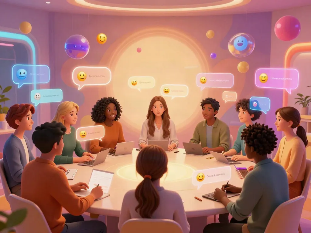 Immersive interaction of AI characters in nsfw ai chat sessions, showcasing diverse avatars.